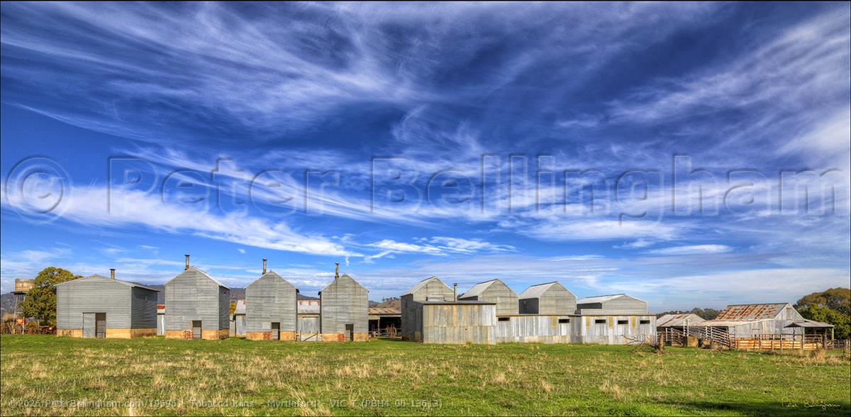 Peter Bellingham Photography Tobacco Kilns - Myrtleford - VIC T (PBH4 00 13613)